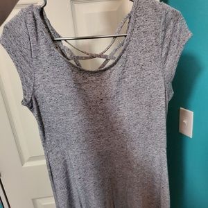 Short grey dress